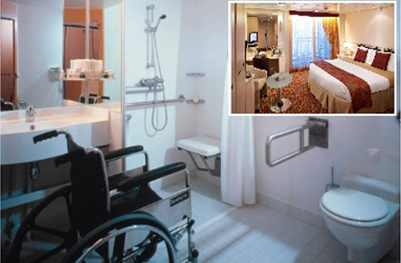 Handicap Accessible Rooms in Dunlap